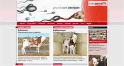 Desktop Screenshot of eurogenetik.com